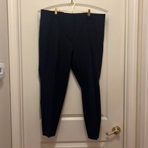 Ann Taylor black ankle length slacks. Never worn with tags.